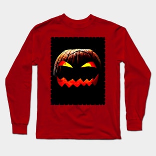 Jack O Lantern Halloween Pumpkin Long Sleeve T-Shirt